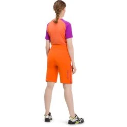 Norrona Pantaloncini Donna - Fjørå Flex1 Lightweight - Caviar -Norrona 248877 03 d 487674