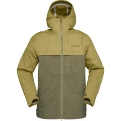 Norrona Giacca Uomo - Svalbard Cotton - Olive Drab -Norrona 316877 00 d 656934