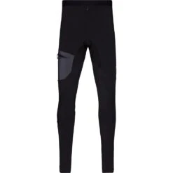 Norrona Legging Uomo - Trollveggen Warmwool2 Stretch - Caviar
