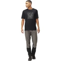 Norrona Maglietta Homme - /29 Cotton Shutter Viking - Caviar -Norrona norrona 29 cotton shutter viking t shirt men caviar 3 1259279