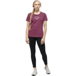 Norrona Maglietta Donna - /29 Cotton Viking - Violet Quartz 10 Norrona Maglietta Donna - /29 Cotton Viking - Violet Quartz -Norrona norrona 29 cotton viking t shirt women violet quartz model 1 1400222