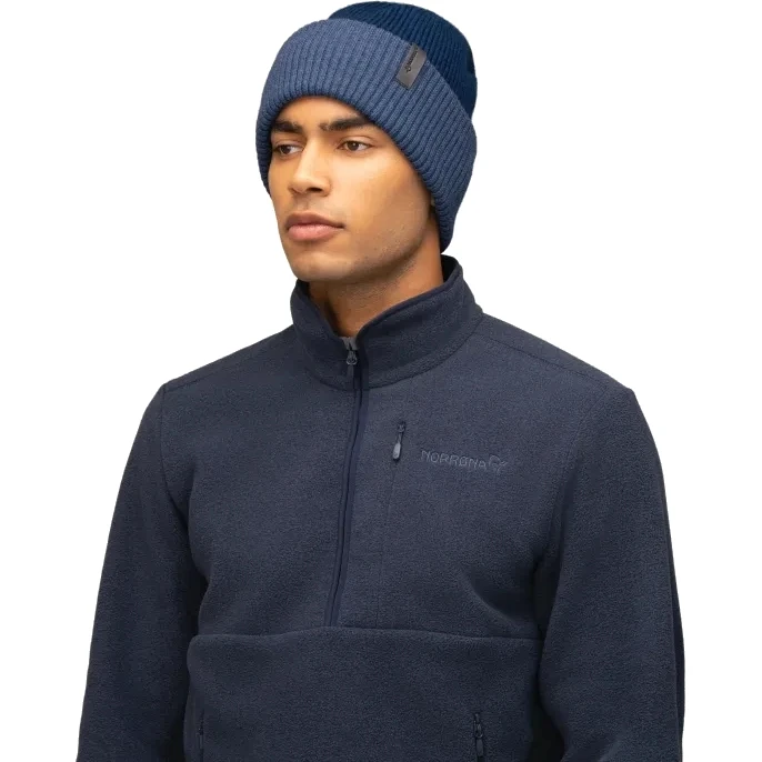 Norrona Berretto - /29 Heavy MerinoUll Contrast - Indigo Night Melange 4 Norrona Berretto - /29 Heavy MerinoUll Contrast - Indigo Night Melange - immagine 2