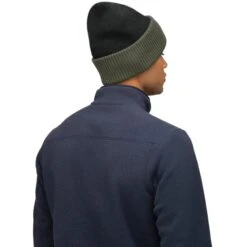 Norrona Berretto - /29 Heavy MerinoUll Contrast - Olive Night Melange -Norrona norrona 29 heavy merinoull contrast beanie olive night melange 3 1519316