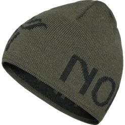 Norrona Berretto - /29 MerinoUll Logo - Olive Night Melange