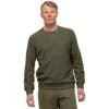 Norrona Felpa - Crew Neck Unisex - Olive Night -Norrona norrona crew neck unisex longsleeve olive night 1 1460306