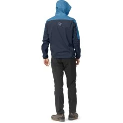 Norrona Giacca Uomo - Falketind Aero60 Hood - Hawaiian Surf/Indigo Night 9 Norrona Giacca Uomo - Falketind Aero60 Hood - Hawaiian Surf/Indigo Night -Norrona norrona falketind aero60 hood men hawaiian surf indigo night 2 1460578