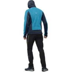 Norrona Giacca Uomo - Falketind Alpha120 Zip Hood - Hawaiian Surf/Indigo Night -Norrona norrona falketind alpha120 zip hood men hawaiian surf indigo night 4 1025018