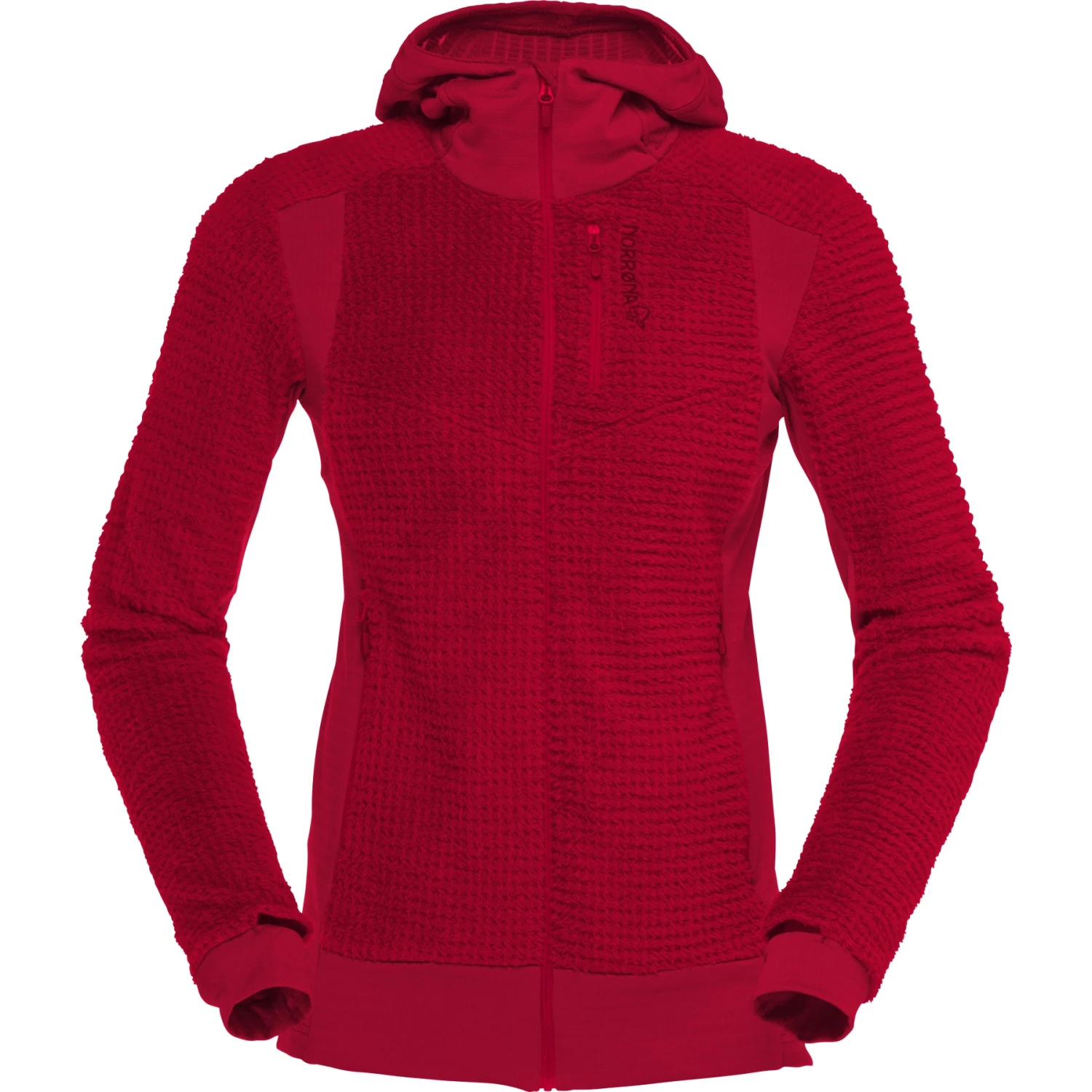 Norrona Giacca Donna - Falketind Alpha120 Zip Hood - Jester Red 4 Norrona Giacca Donna - Falketind Alpha120 Zip Hood - Jester Red - immagine 2