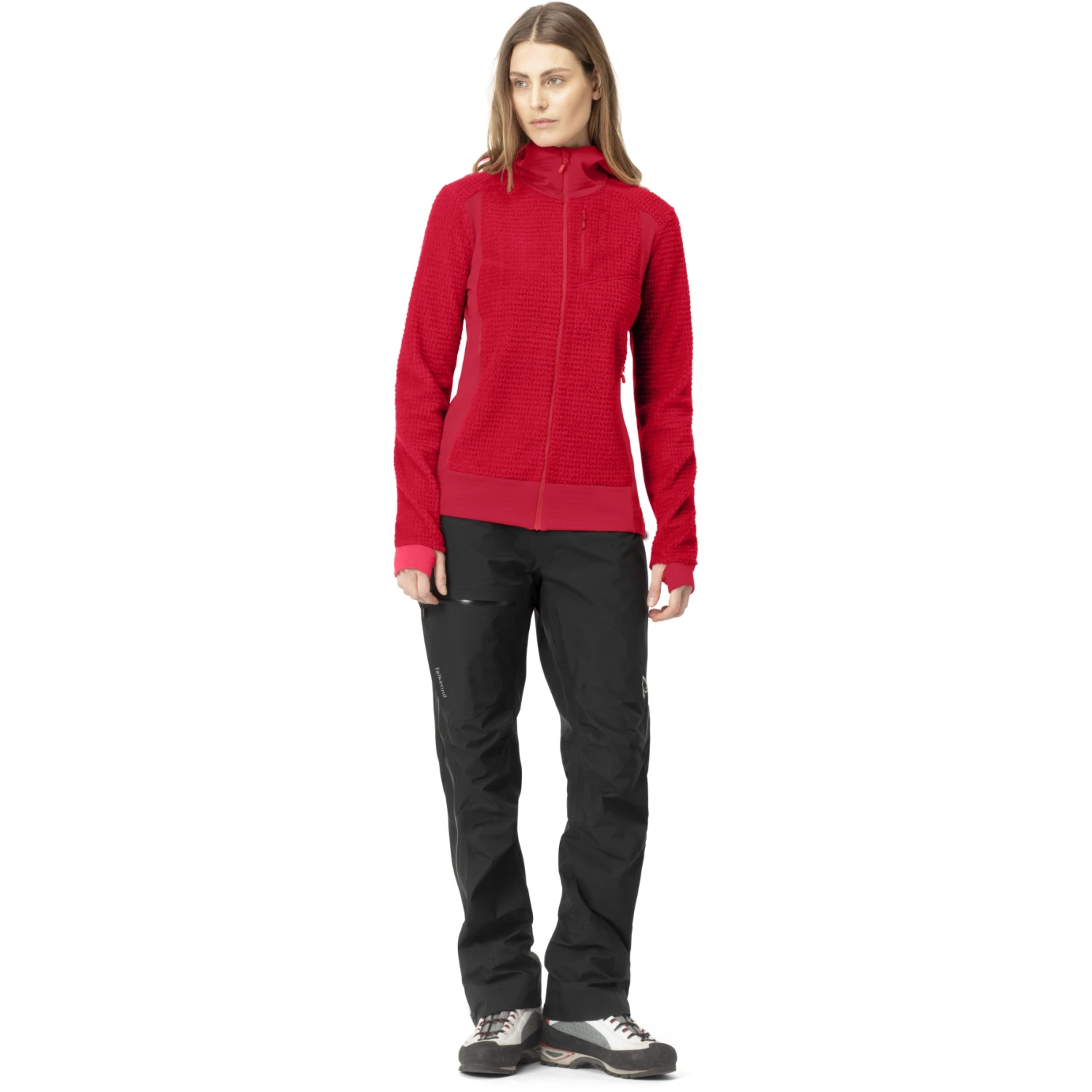 Norrona Giacca Donna - Falketind Alpha120 Zip Hood - Jester Red 6 Norrona Giacca Donna - Falketind Alpha120 Zip Hood - Jester Red - immagine 4