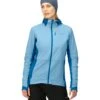 Norrona Giacca Donna - Falketind Alpha90 Insulated Zip Hood - Aquarius/Mykonos Blue -Norrona norrona falketind alpha90 insulated zip hood jacket women aquarius mykonos blue 1 1517560
