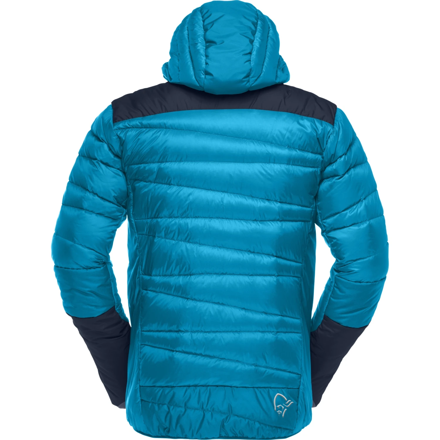 Norrona Giubbotto Uomo - Falketind Down750 Hood - Hawaiian Surf/Indigo Night 5 Norrona Giubbotto Uomo - Falketind Down750 Hood - Hawaiian Surf/Indigo Night - immagine 3