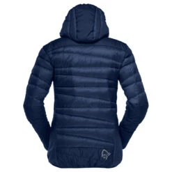 Norrona Giubbotto Donna - Falketind Down750 Hood - Indigo Night -Norrona norrona falketind down750 hood jacket w indigonight 2 860985