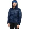 Norrona Giubbotto Donna - Falketind Down750 Hood - Indigo Night -Norrona norrona falketind down750 hood jacket women indigo night 1 1460752