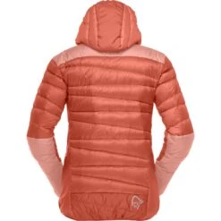 Norrona Giubbotto Donna - Falketind Down750 Hood - Orange Alert/Peach Amber 9 Norrona Giubbotto Donna - Falketind Down750 Hood - Orange Alert/Peach Amber -Norrona norrona falketind down750 hood jacket women orange alert peach amber 2 1253560