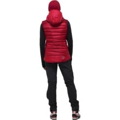 Norrona Giubbotto Smanicato Donna - Falketind Down750 - True Red -Norrona norrona falketind down750 vest women true red 3 1460704