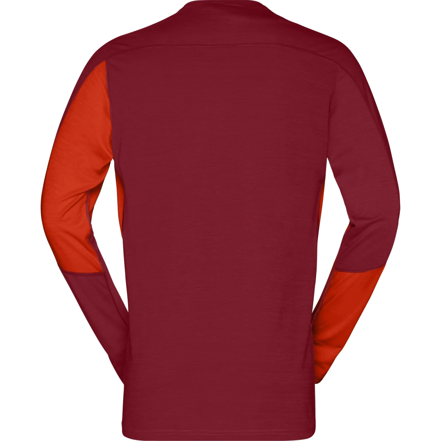 Norrona Maglia A Maniche Lunghe Uomo - Falketind Equaliser Merino Round Neck - Arednalin/Rhubarb 4 Norrona Maglia A Maniche Lunghe Uomo - Falketind Equaliser Merino Round Neck - Arednalin/Rhubarb - immagine 2