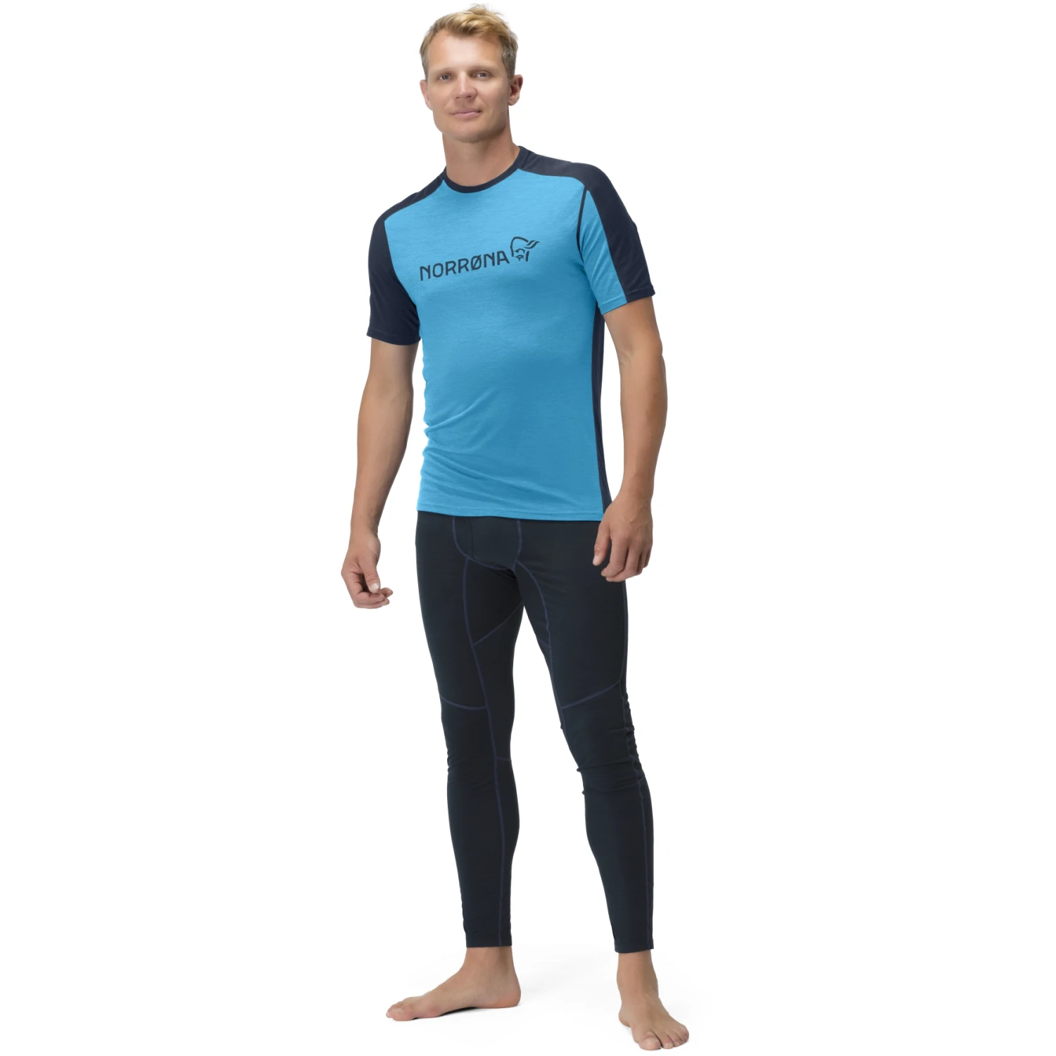 Norrona Maglia Uomo - Falketind Equaliser Merino - Hawaiian Surf/Indigo Night 6 Norrona Maglia Uomo - Falketind Equaliser Merino - Hawaiian Surf/Indigo Night - immagine 4