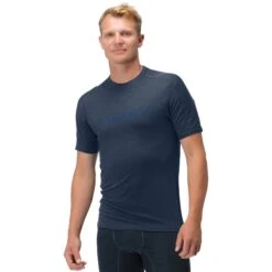 Norrona Maglia Uomo - Falketind Equaliser Merino - Indigo Night