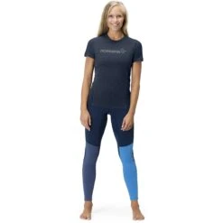 Norrona Maglietta Donna - Falketind Equaliser Merino - Indigo Night 10 Norrona Maglietta Donna - Falketind Equaliser Merino - Indigo Night -Norrona norrona falketind equaliser merino t shirt women indigo night 2 1460804