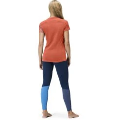 Norrona Maglietta Donna - Falketind Equaliser Merino - Peach Amber/Orange Alert 11 Norrona Maglietta Donna - Falketind Equaliser Merino - Peach Amber/Orange Alert -Norrona norrona falketind equaliser merino t shirt women peach amber orange alert 4 1253643