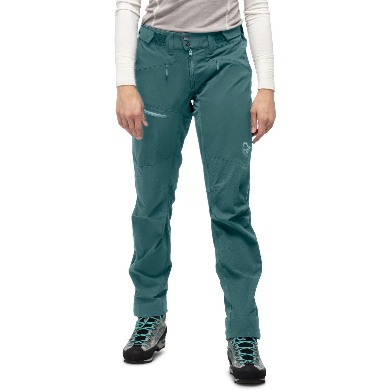 Norrona Pantaloni Donna - Falketind Flex1 Heavy Duty - North Atlantic 3 Norrona Pantaloni Donna - Falketind Flex1 Heavy Duty - North Atlantic