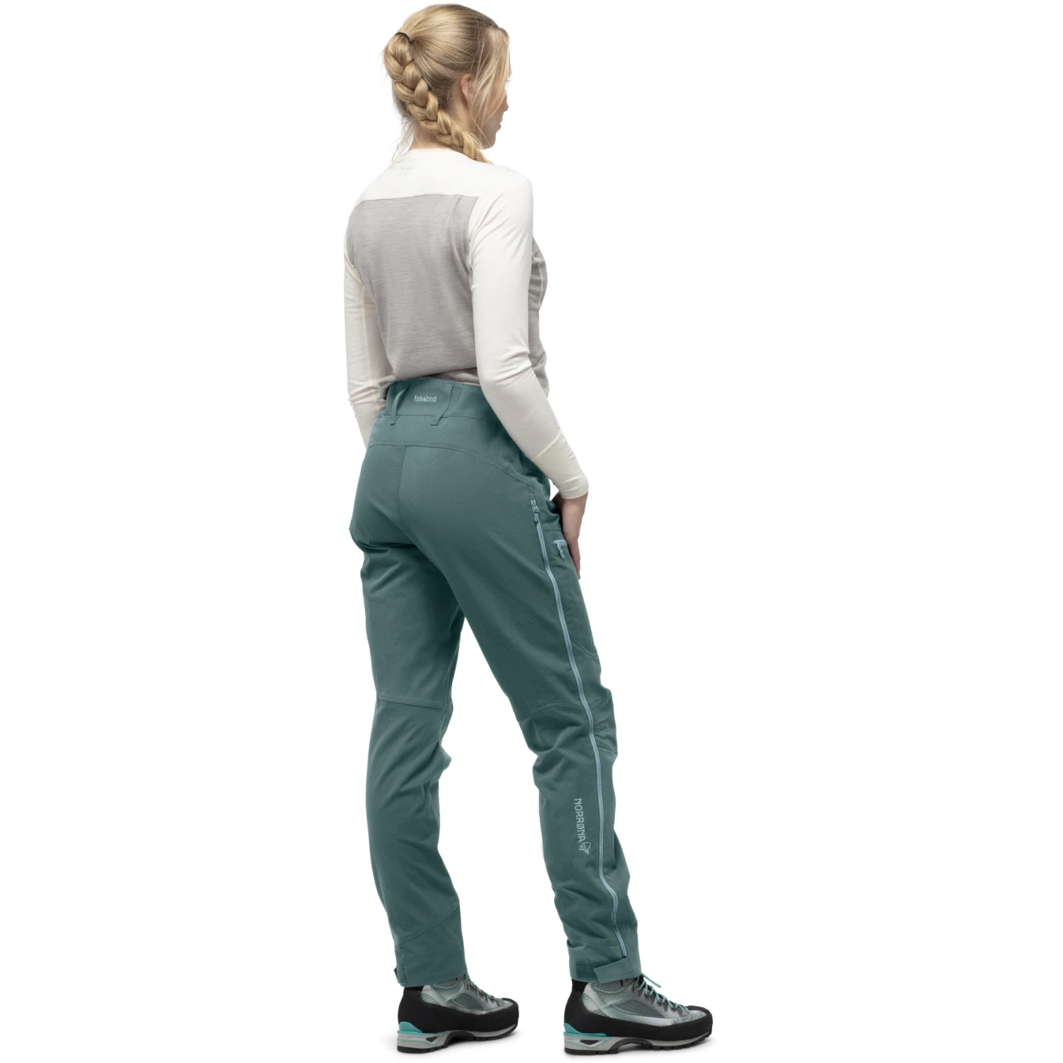 Norrona Pantaloni Donna - Falketind Flex1 Heavy Duty - North Atlantic 7 Norrona Pantaloni Donna - Falketind Flex1 Heavy Duty - North Atlantic - immagine 5