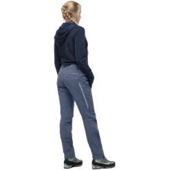 Norrona Pantaloni Donna - Falketind Flex1 - Vintage Indigo -Norrona norrona falketind flex1 pants women vintage indigo model 2 1399458