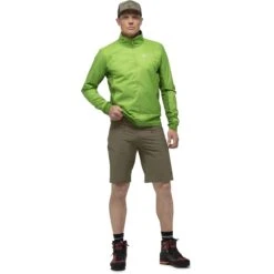 Norrona Pantaloncini Uomo - Falketind Flex1 - Olive Night -Norrona norrona falketind flex1 shorts men olive night model 1 1399468