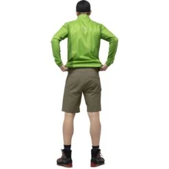 Norrona Pantaloncini Uomo - Falketind Flex1 - Olive Night -Norrona norrona falketind flex1 shorts men olive night model 2 1399469