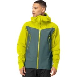 Norrona Giacca Uomo - Falketind Gore-Tex - Sulphur Spring/North Atlantic