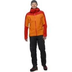 Norrona Giacca Uomo - Falketind Gore-Tex - Arednalin/Orange Popsicle -Norrona norrona falketind gore tex jacket men arednalin orange popsicle 3 1025254