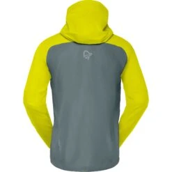 Norrona Giacca Uomo - Falketind Gore-Tex - Sulphur Spring/North Atlantic -Norrona norrona falketind gore tex jacket men sulphur spring north atlantic 2 1126121