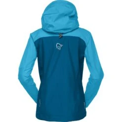 Norrona Giacca Donna - Falketind Gore-Tex - Aquarius/Mykonos Blue -Norrona norrona falketind gore tex jacket women aquarius mykonos blue 3 1517615