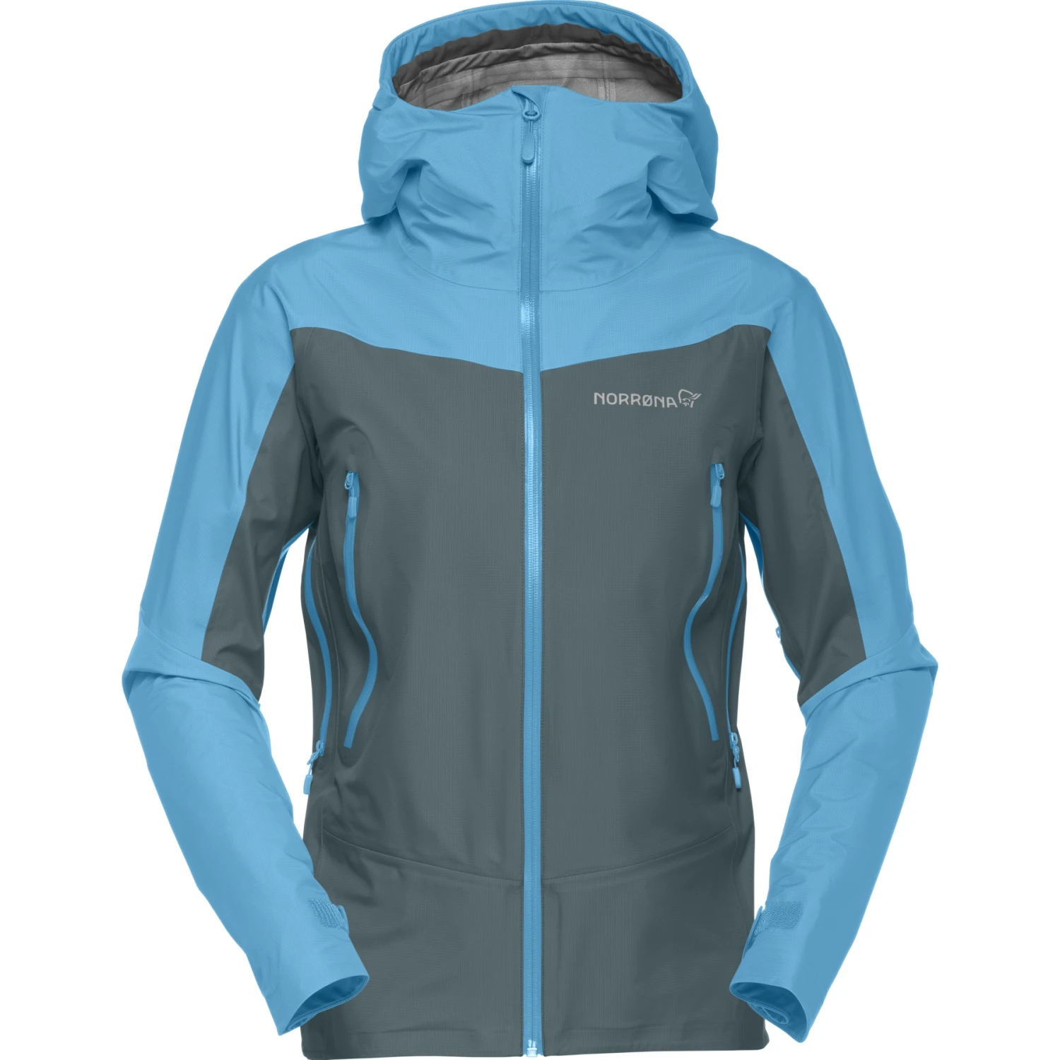 Norrona Giacca Donna - Falketind Gore-Tex - Aquarius/North Atlantic 4 Norrona Giacca Donna - Falketind Gore-Tex - Aquarius/North Atlantic - immagine 2