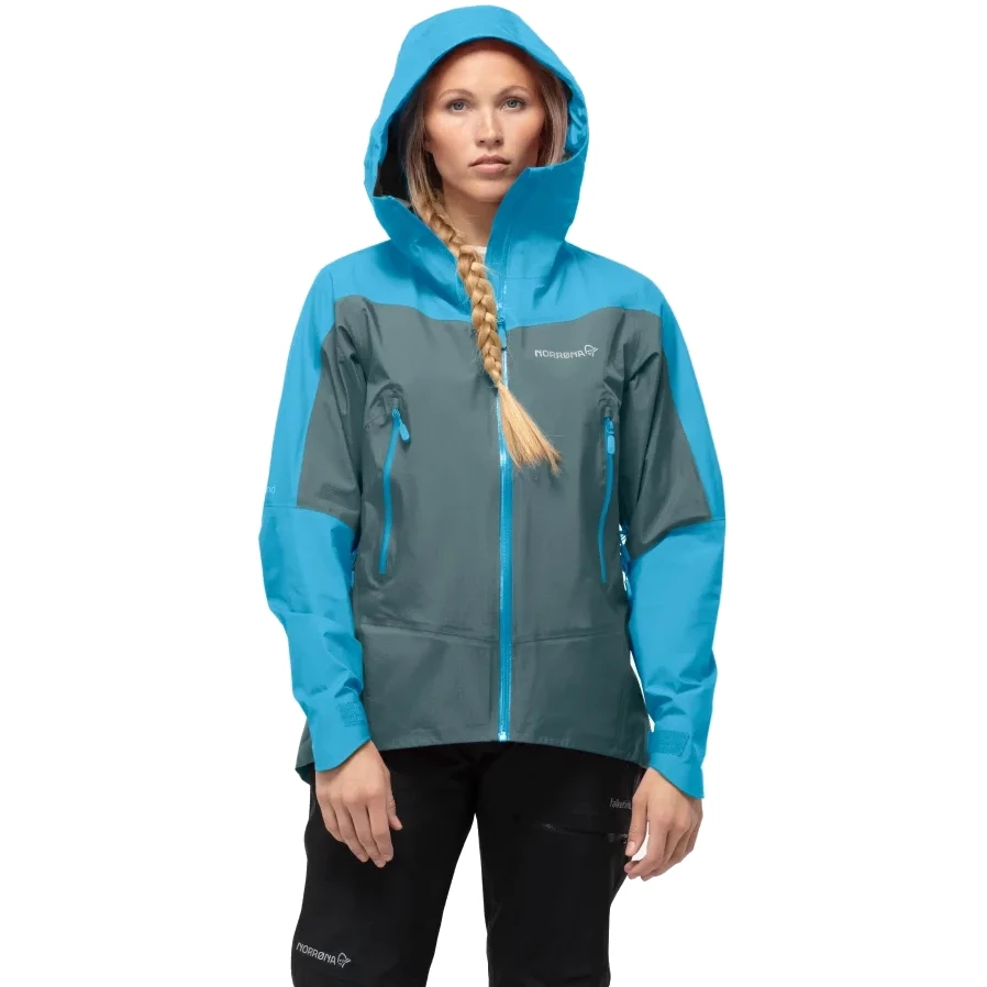 Norrona Giacca Donna - Falketind Gore-Tex - Aquarius/North Atlantic 3 Norrona Giacca Donna - Falketind Gore-Tex - Aquarius/North Atlantic