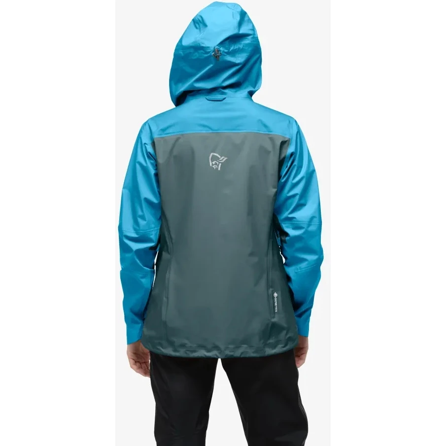 Norrona Giacca Donna - Falketind Gore-Tex - Aquarius/North Atlantic 6 Norrona Giacca Donna - Falketind Gore-Tex - Aquarius/North Atlantic - immagine 4
