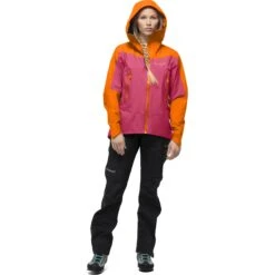 Norrona Giacca Donna - Falketind Gore-Tex - Orange Popsicle/Honeysuckle -Norrona norrona falketind gore tex jacket women orange popsicle honeysuckle 3 1025320