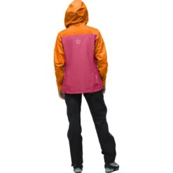 Norrona Giacca Donna - Falketind Gore-Tex - Orange Popsicle/Honeysuckle -Norrona norrona falketind gore tex jacket women orange popsicle honeysuckle 4 1025321