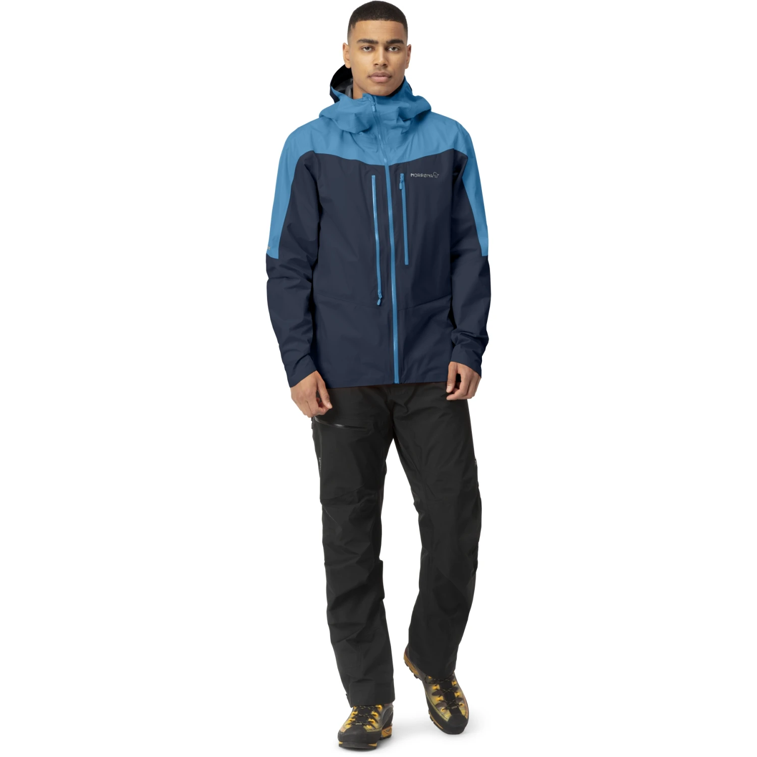 Norrona Giacca Uomo - Falketind Gore-Tex Paclite - Hawaiian Surf/Indigo Night 6 Norrona Giacca Uomo - Falketind Gore-Tex Paclite - Hawaiian Surf/Indigo Night - immagine 4