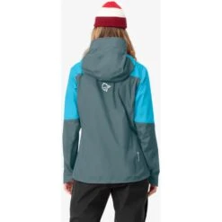 Norrona Giacca Donna - Falketind Gore-Tex Paclite - Aquarius/North Atlantic 10 Norrona Giacca Donna - Falketind Gore-Tex Paclite - Aquarius/North Atlantic -Norrona norrona falketind gore tex paclite jacket women aquarius north atlantic 4 1126225