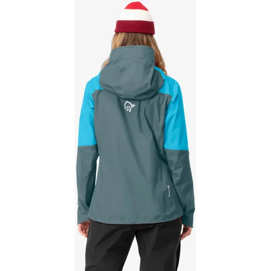 Norrona Giacca Donna - Falketind Gore-Tex Paclite - Aquarius/North Atlantic 6 Norrona Giacca Donna - Falketind Gore-Tex Paclite - Aquarius/North Atlantic - immagine 4