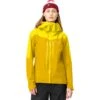 Norrona Giacca Donna - Falketind Gore-Tex Paclite - Blazing Yellow/Sulphur -Norrona norrona falketind gore tex paclite jacket women blazing yellow sulphur 1 1461622