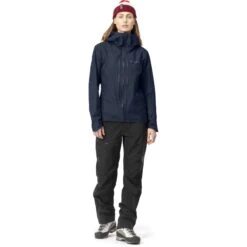 Norrona Giacca Donna - Falketind Gore-Tex Paclite - Indigo Night -Norrona norrona falketind gore tex paclite jacket women indigo night 2 1461624