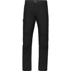 Norrona Pantaloni Uomo - Falketind Gore-Tex Paclite - Caviar -Norrona norrona falketind gore tex paclite pants men caviar 1 1126272