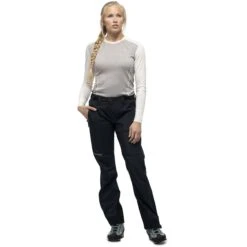 Norrona Pantaloni Donna - Falketind Gore-Tex - Caviar -Norrona norrona falketind gore tex pants women caviar 2 1461588