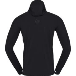 Norrona Giacca Uomo - Falketind Power Grid Hood - Caviar -Norrona norrona falketind power grid hood men caviar 2 1341850