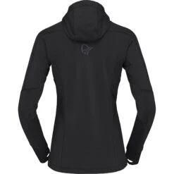 Norrona Giacca Donna - Falketind Power Grid Hood - Caviar -Norrona norrona falketind power grid hood women caviar 2 1341882