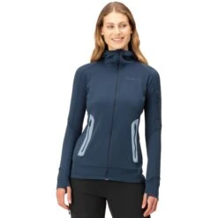 Norrona Giacca Donna - Falketind Power Grid Hood - Indigo Night