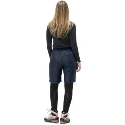 Norrona Pantaloncini Termici Donna - Falketind Thermo40 - Indigo Night -Norrona norrona falketind thermo40 shorts women indigo night 3 1461765