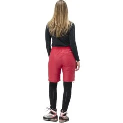 Norrona Pantaloncini Termici Donna - Falketind Thermo40 - True Red -Norrona norrona falketind thermo40 shorts women true red 4 1025486
